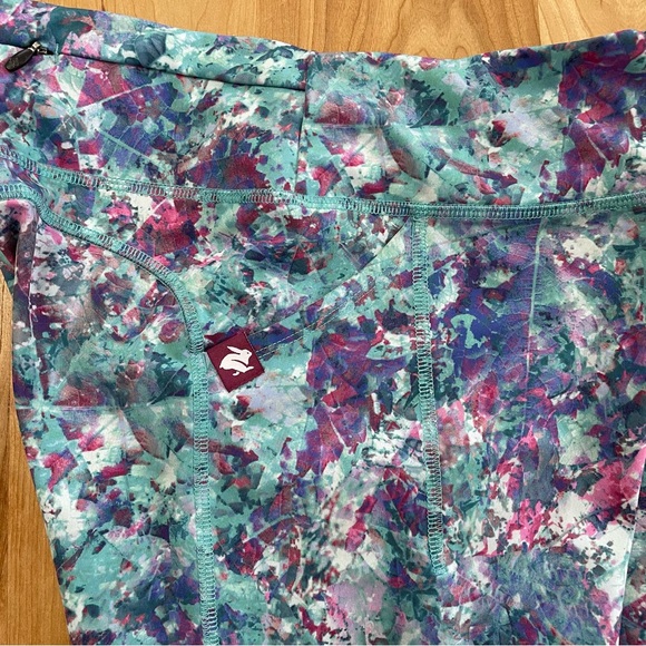 Run in Rabbit Speed Running Tight Leggings Pants Women's Medium - Picture 4 of 5